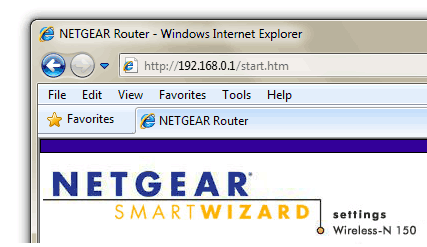reset netgear router admin password